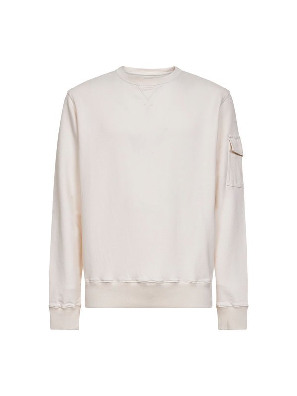 Sweatshirt Chester Ivory Cotton Sweatshirts