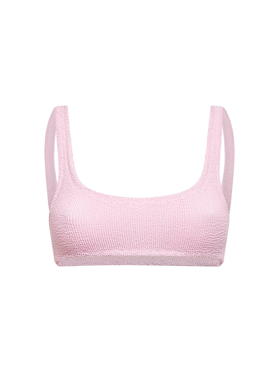 Bikini Top Naima Pink Polyamide Swimwear