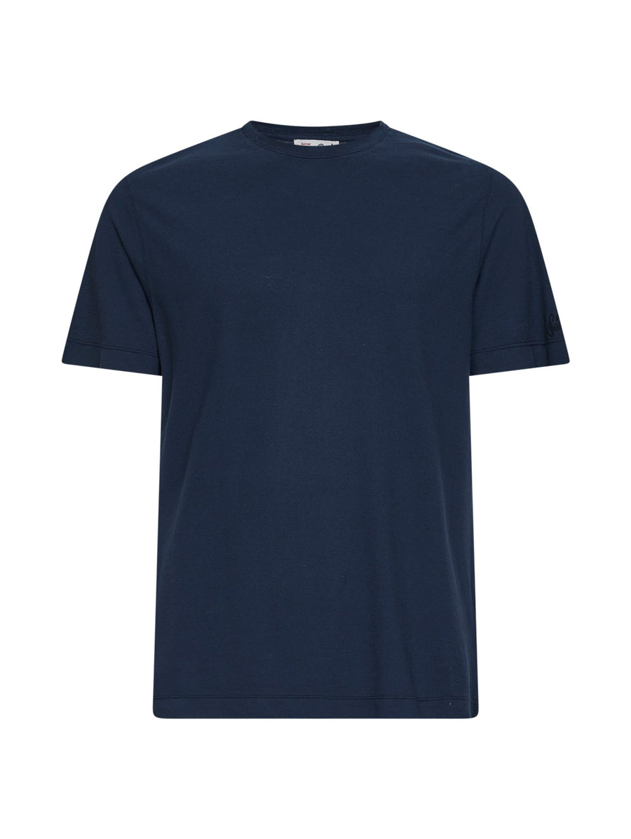T-Shirt Orson Navy Blue Cotton T-shirts