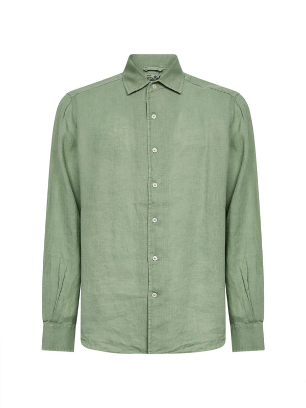 Shirt Raphael Linen Green