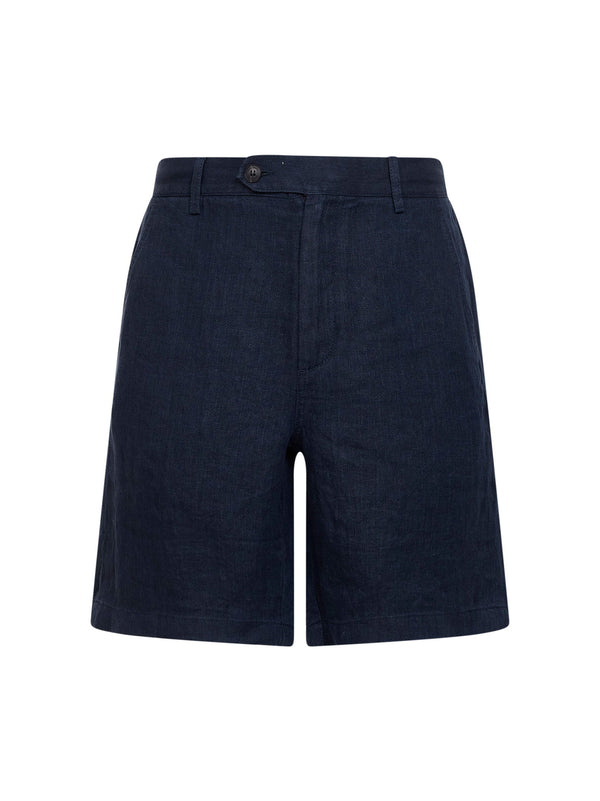 Bermuda Shorts Sebastian Blue Linen