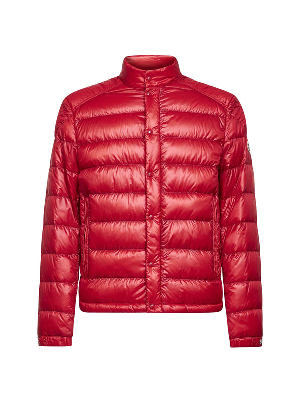 Red Selves Short Down Jacket Polyamide Padded &