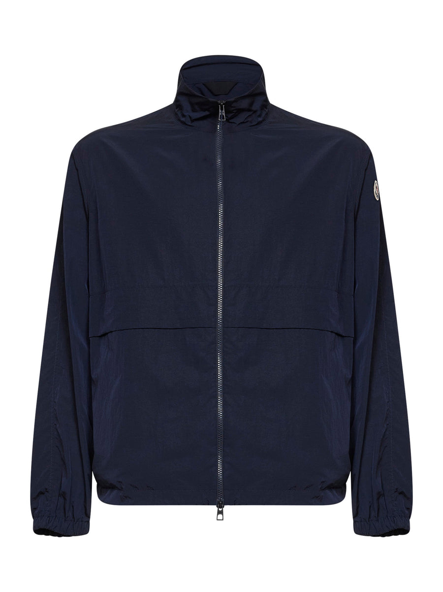 Packable Jacket Blue Polyamide Bomber