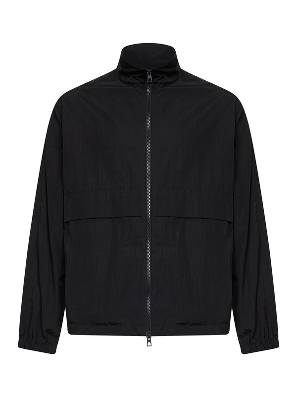 Packable Jacket Black Polyamide Bomber