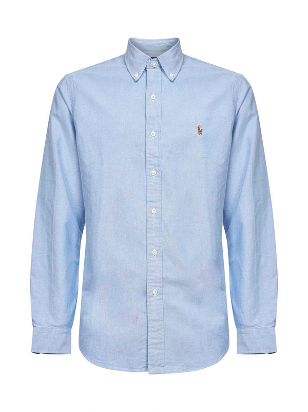 Blue The Iconic Oxford Shirt Cotton