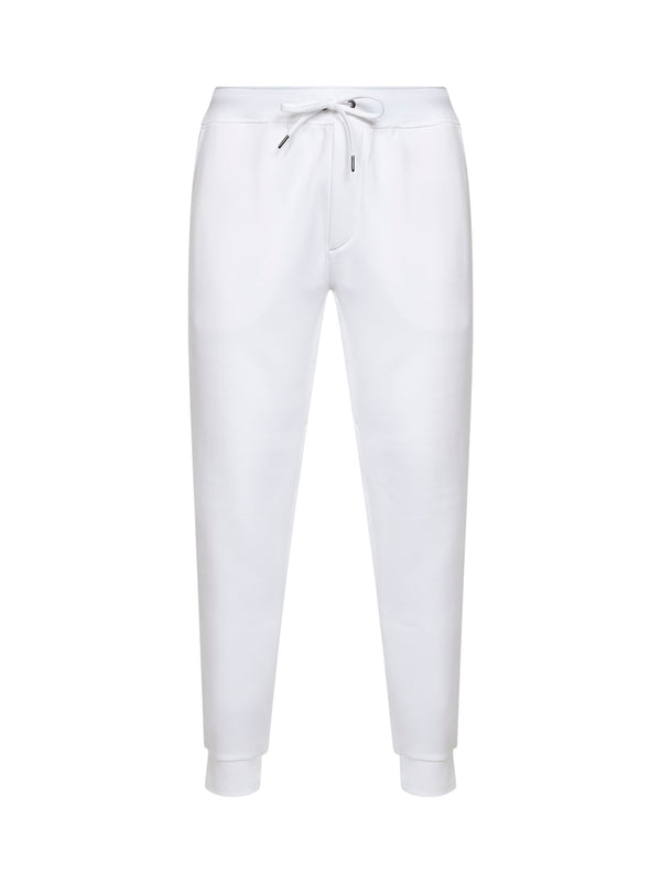 Jogging Trousers White Cotton