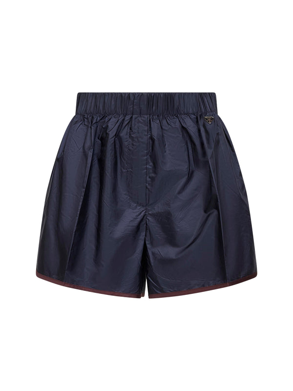 Blue Re-Nylon Shorts Recycled Polyamide