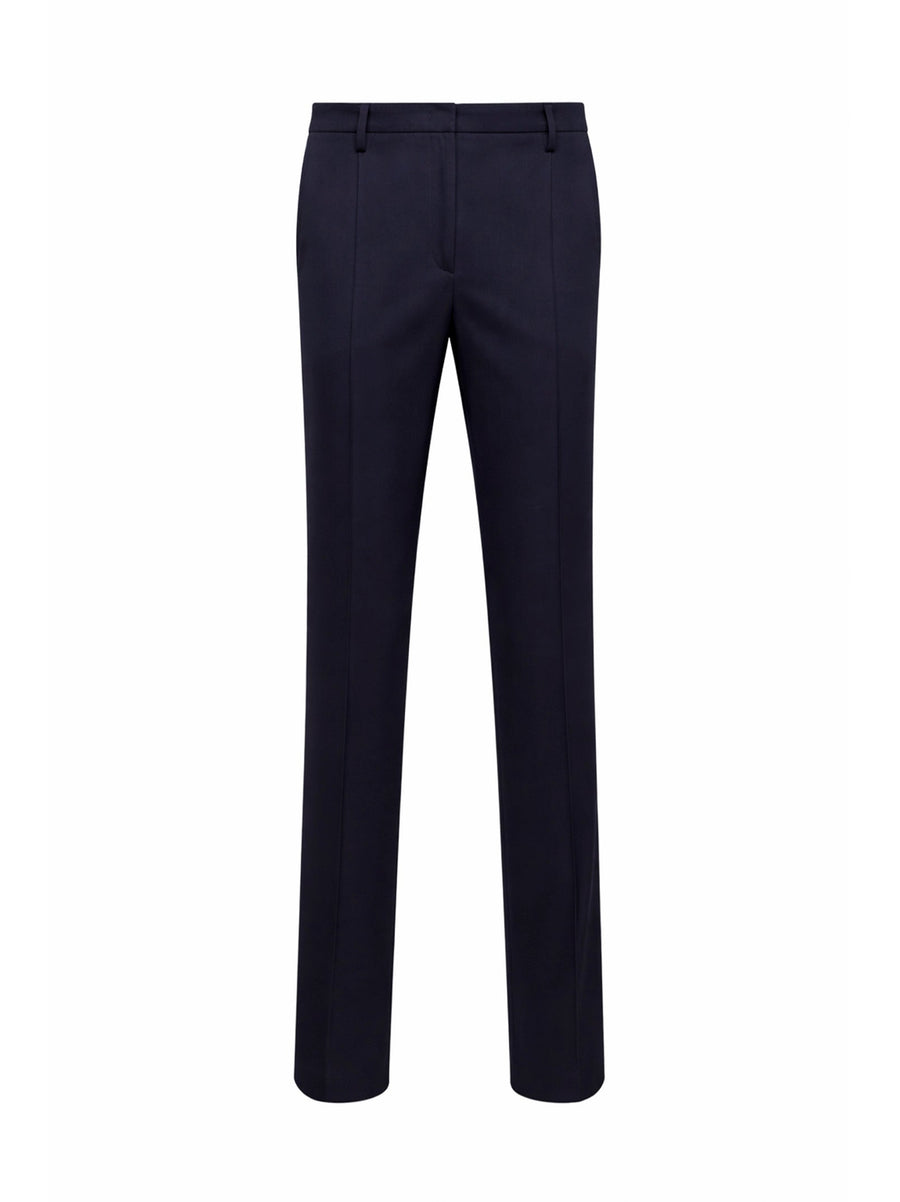 Chino Trousers Cotton Blue