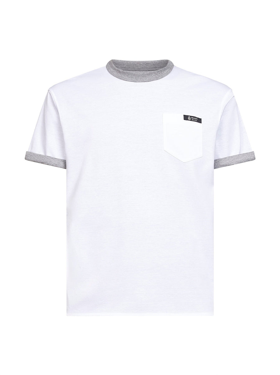Reversible Cotton T-Shirt White T-shirts