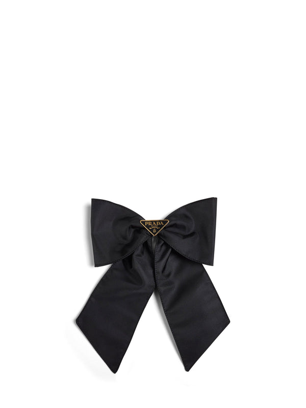 Black Re-Nylon Hair Clip Recycled Polyamide Accessories