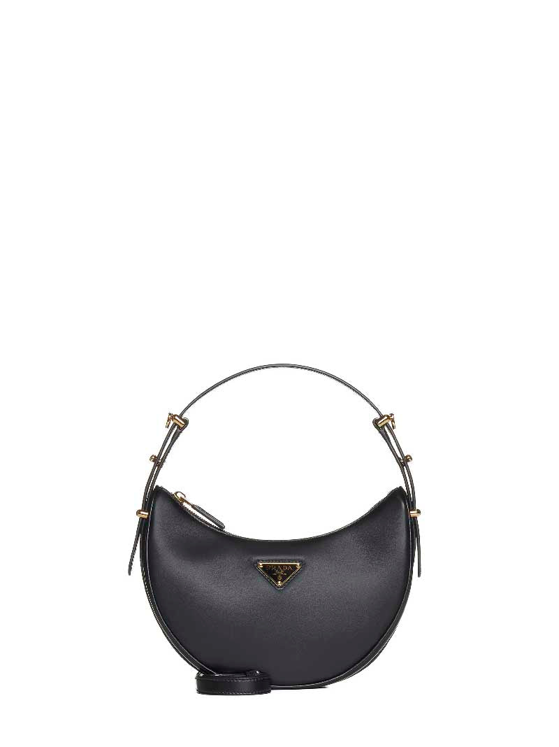 Arque Leather Bag Black Shoulder