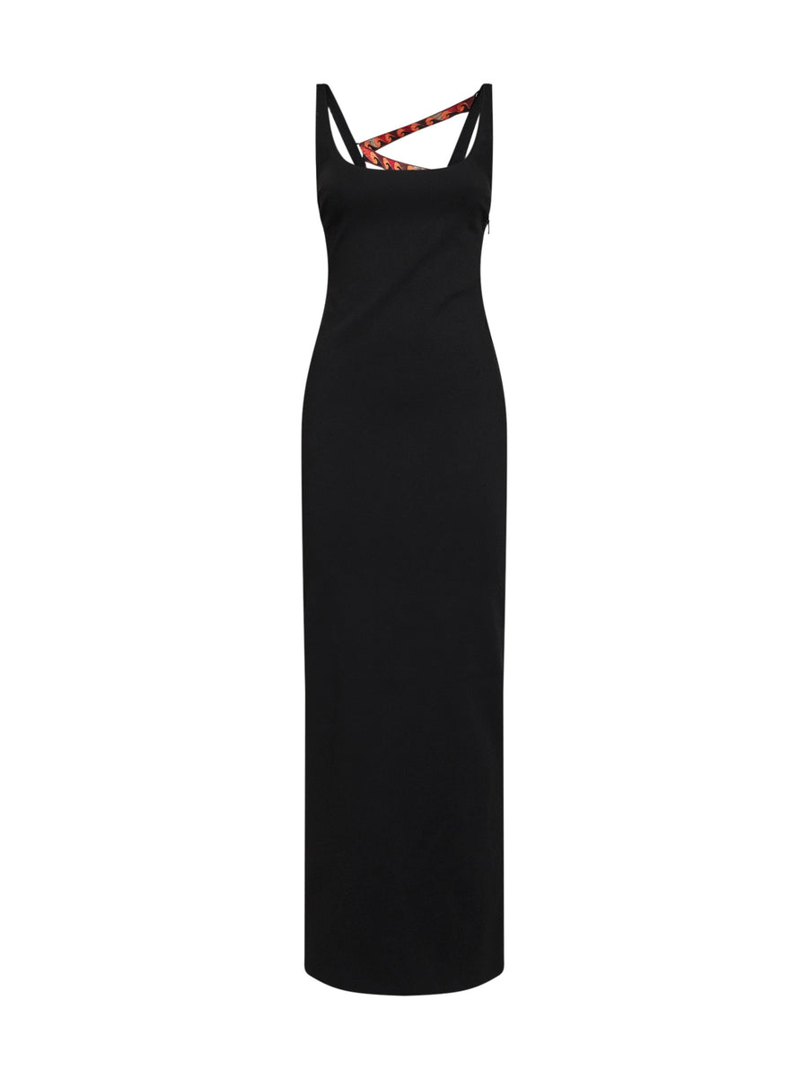 Dress Black Cady Viscose