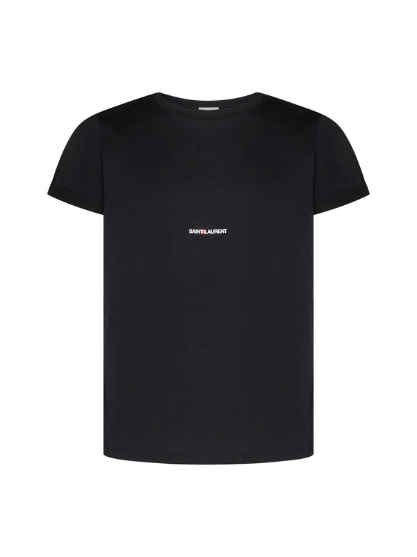 Logo Cotton T-Shirt Black T-shirts