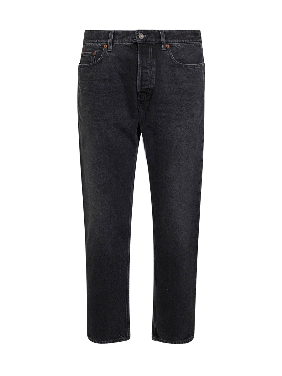 Jeans Mick Black Denim Cotton