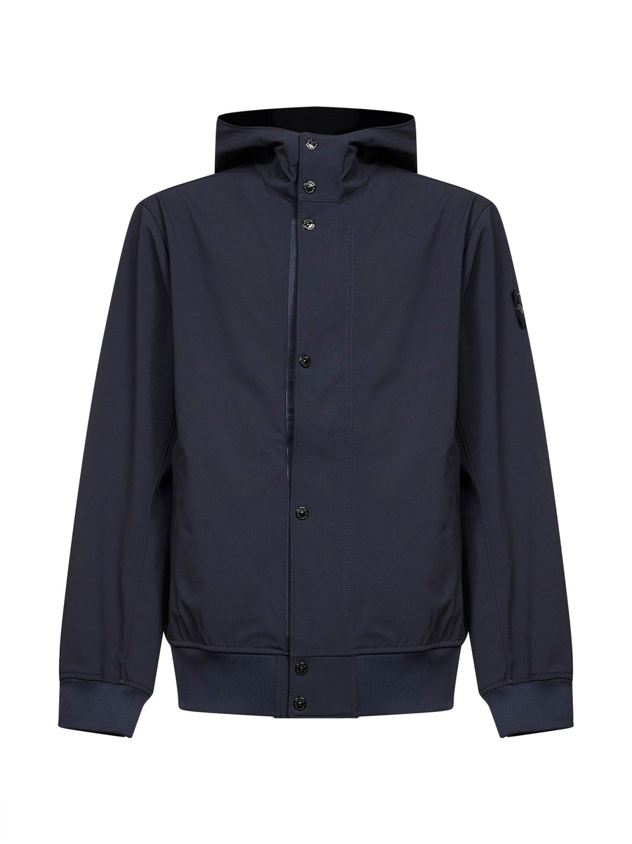 Blue Light Soft Shell-R Hooded Jacket Polyester Parkas