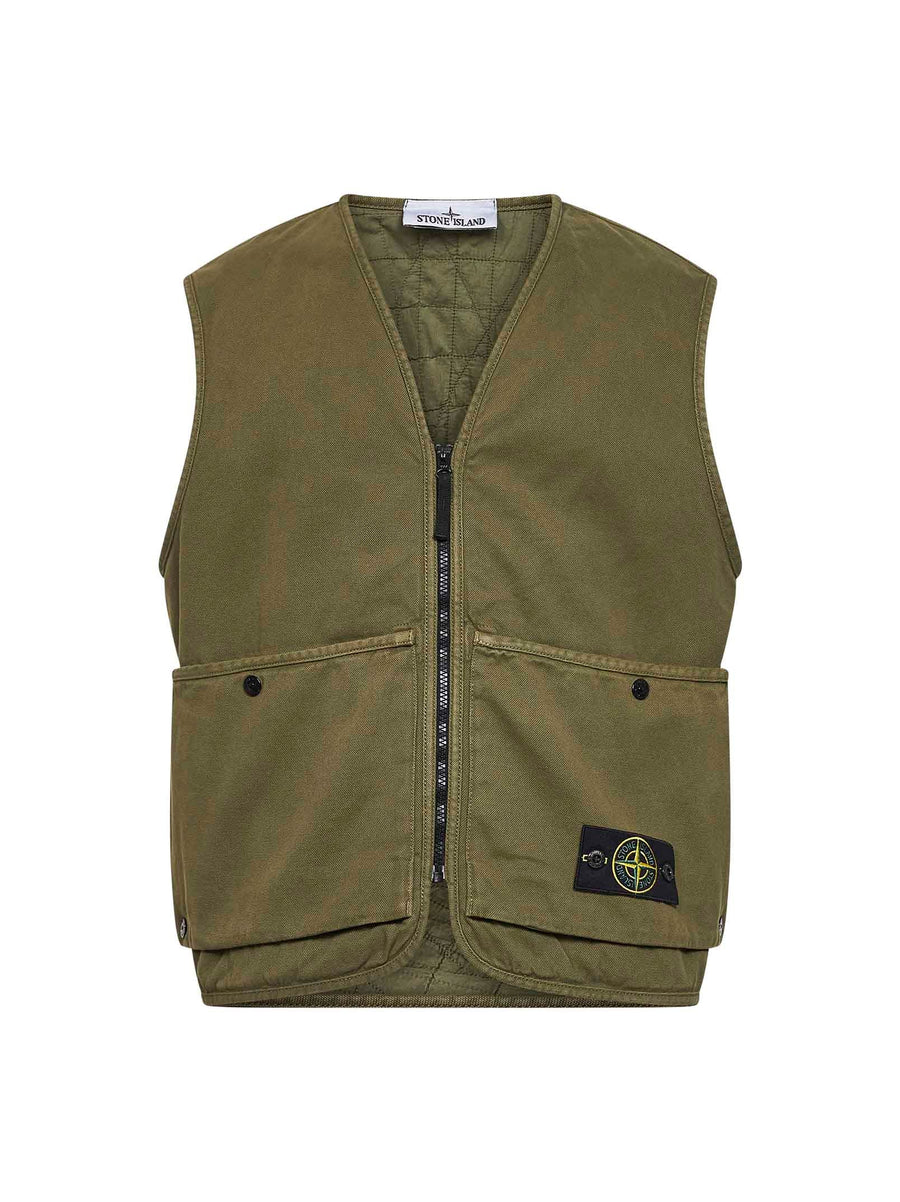 Vest Panama Organic Cotton Military Green Bomber Jackets
