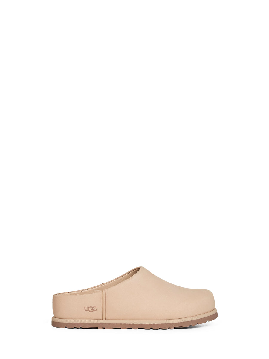 Clogs Otzo Beige Leather Mules