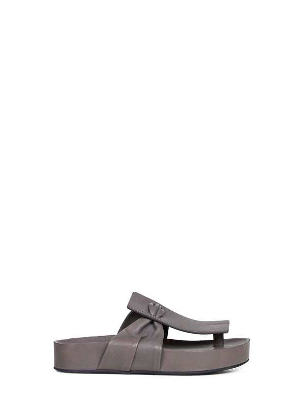 Sandals Square Fussbett Grey Synthetic Carbon Fibre