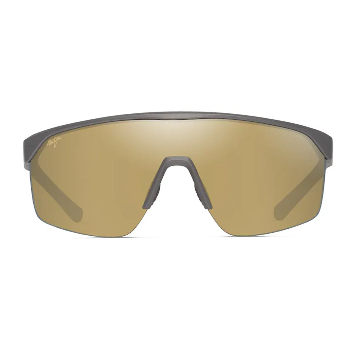 Maui Jim Paluna Marrone Chiaro -Metallizzato Opaco Grigio Bio-injected Occhiali Da Sole