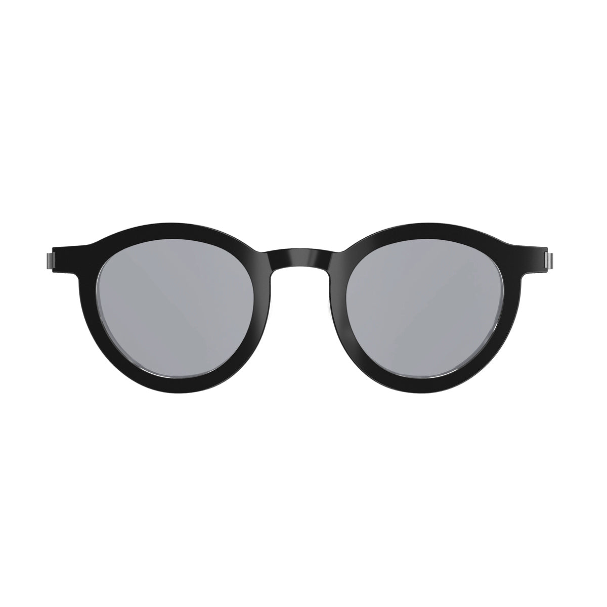 Lindberg Sun Titanium 85101 K24-AL01-10-SL124 Black Silver Nero Acetate/titanium Occhiali Da Sole