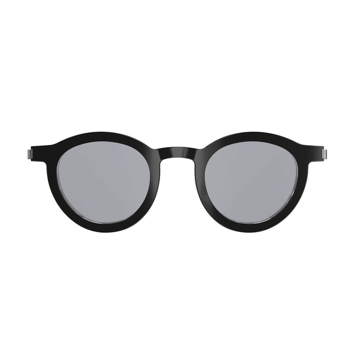 Lindberg Sun Titanium 85101 K24-AL01-10-SL124 Black Silver Nero Acetate/titanium Occhiali Da Sole
