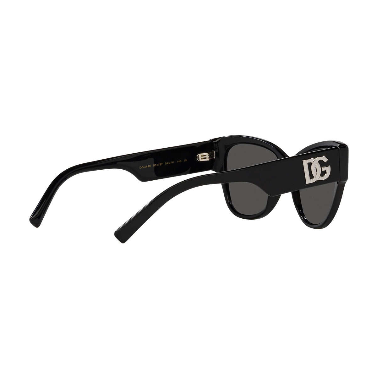 DG4449 501-87 Nero Acetate Occhiali Sole
