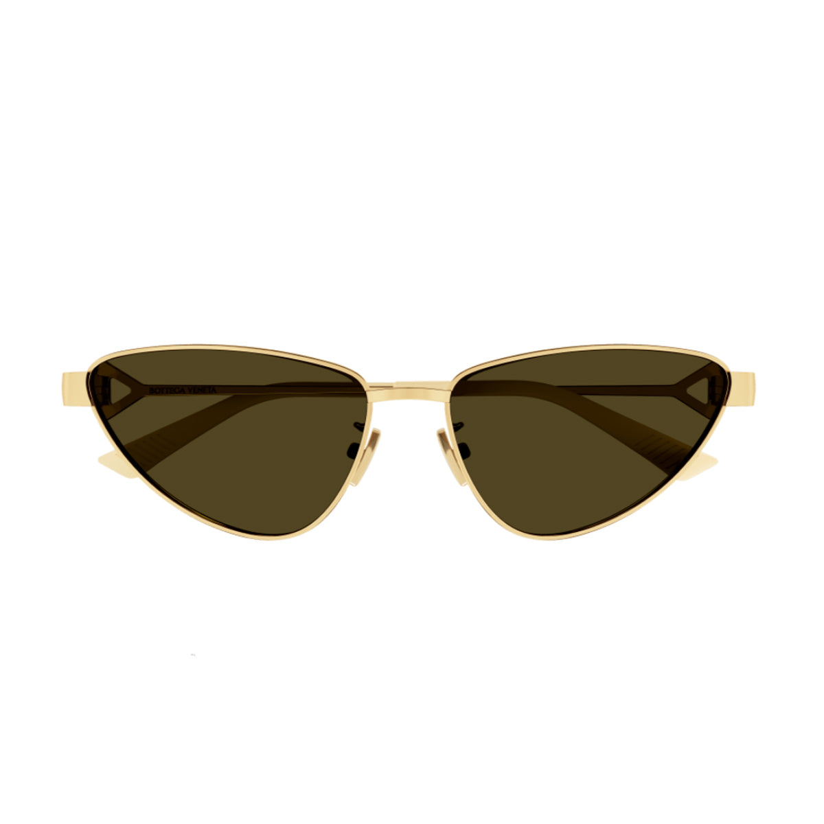 BV1186S 002 gold brown Oro Metal Occhiali Sole