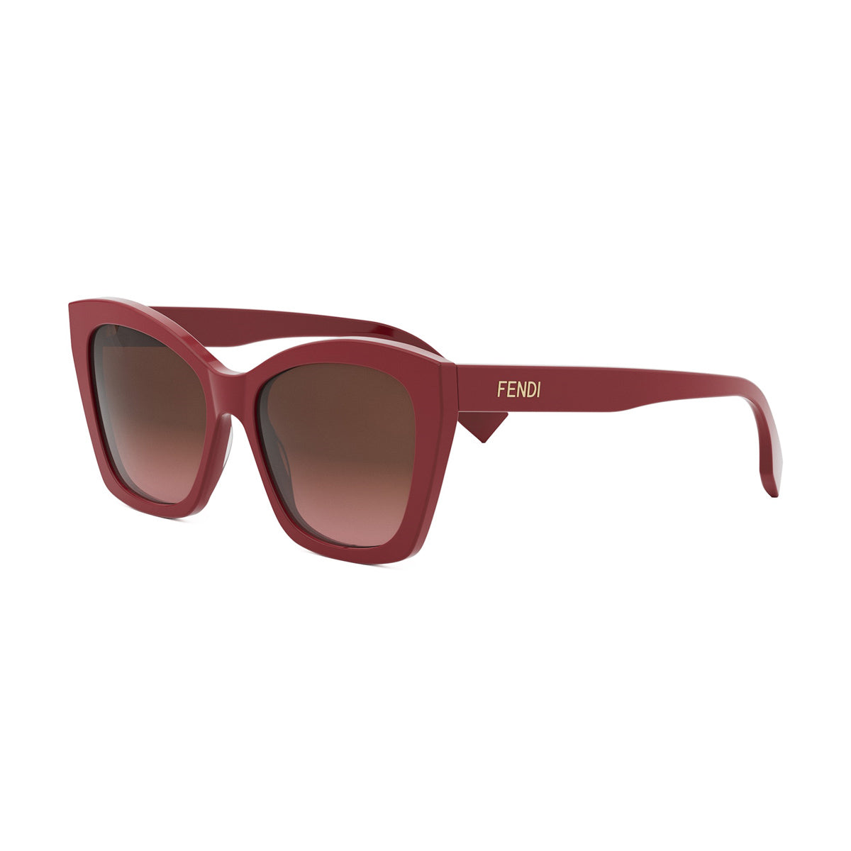FE40151I 66F Rosso Acetate Occhiali Da Sole