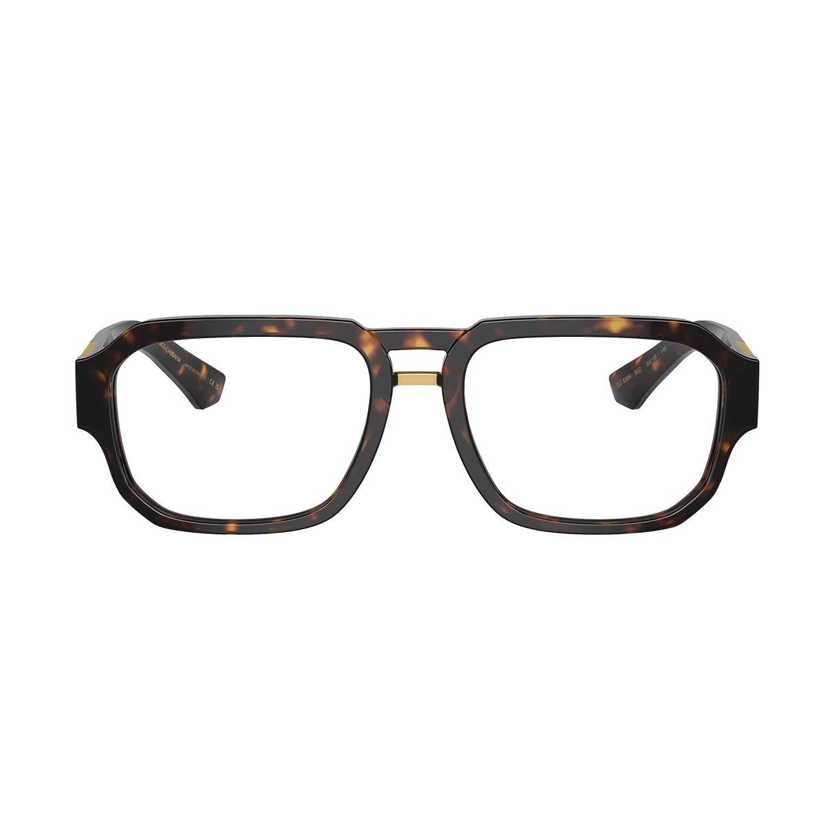 DG3389 Linea MIRROR LOGO 502 Havana Marrone Acetate Occhiali Vista