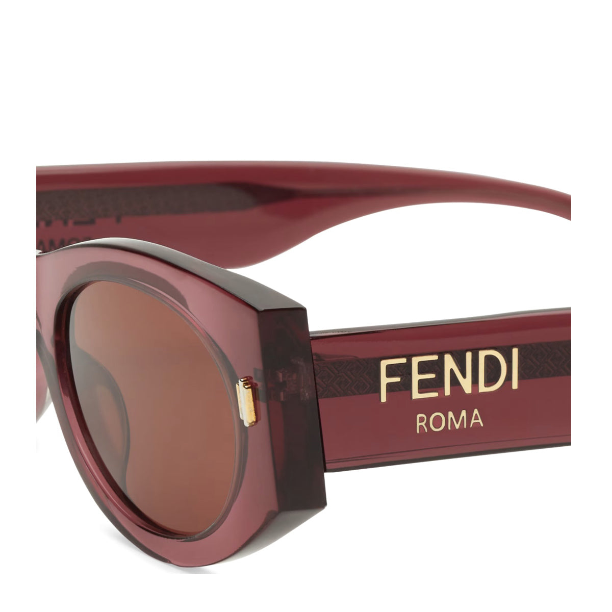 FE40125I 81s Viola Acetate/metal Occhiali Sole