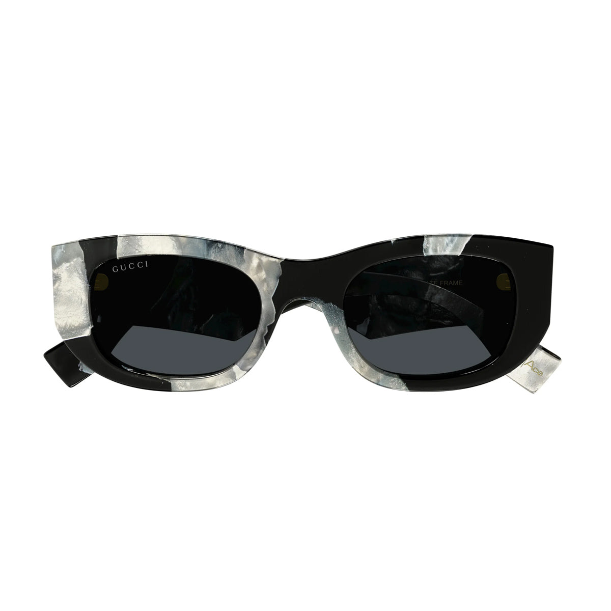 GG1627S Linea Lettering 002 Nero Recycled Acetate Occhiali Sole