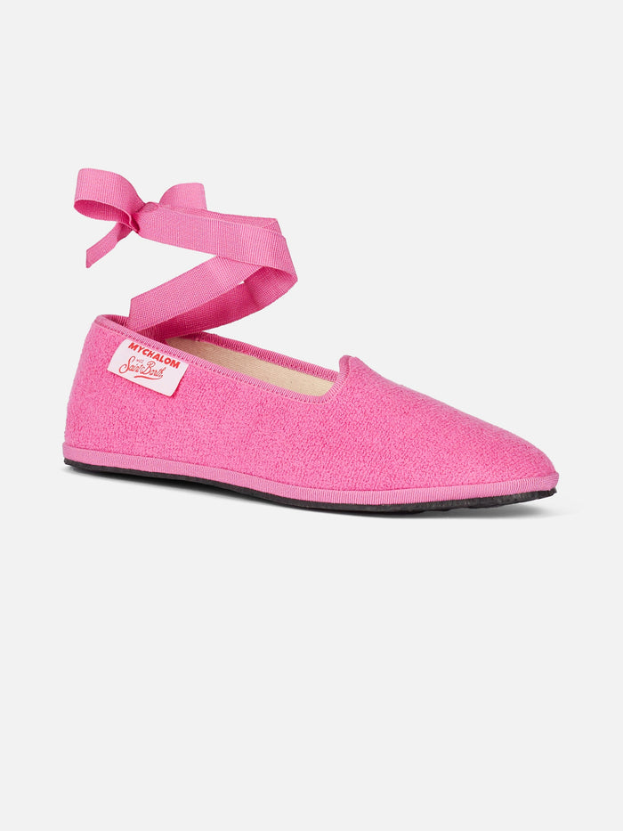Pink Mychal Terry Friulana Slippers | Special Edition
