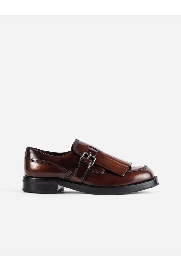 Church'S Polished leather loafer in brown