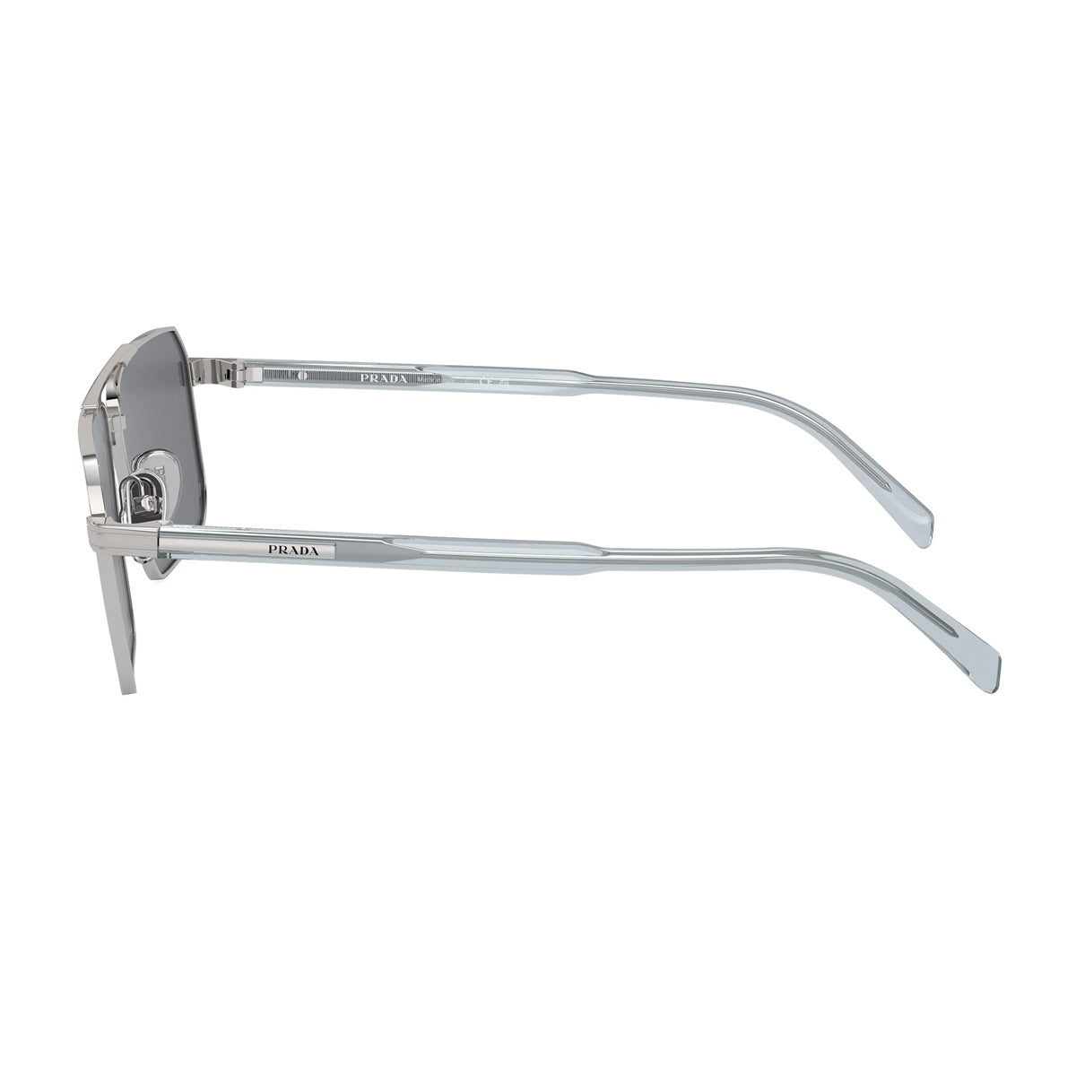 Prada PR A57S 1BC175 Argento Metal Occhiali Da Sole