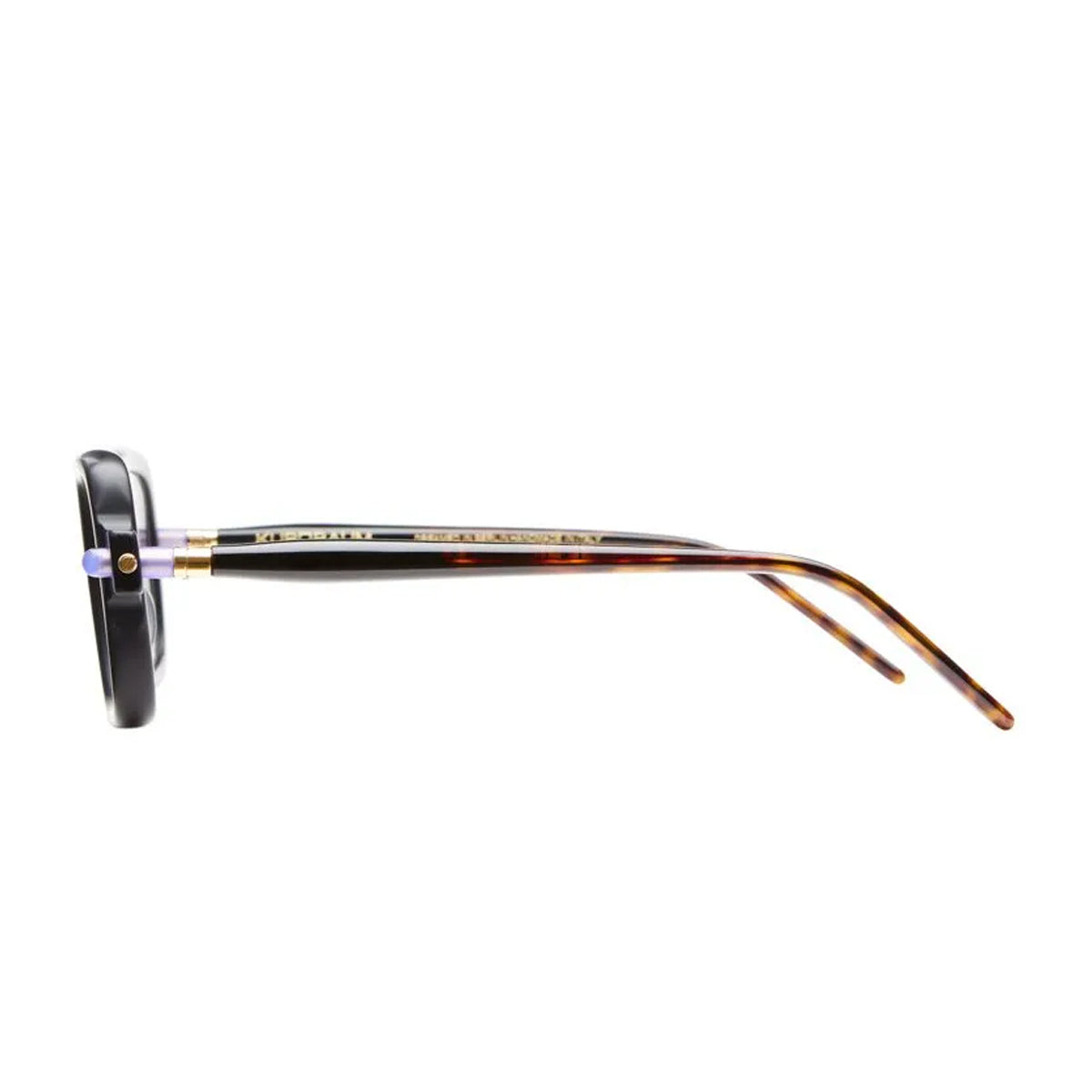 Kuboraum Maske P2 BMV Black Matte Havana Nero Acetato Mazzucchelli Occhiali Da Vista