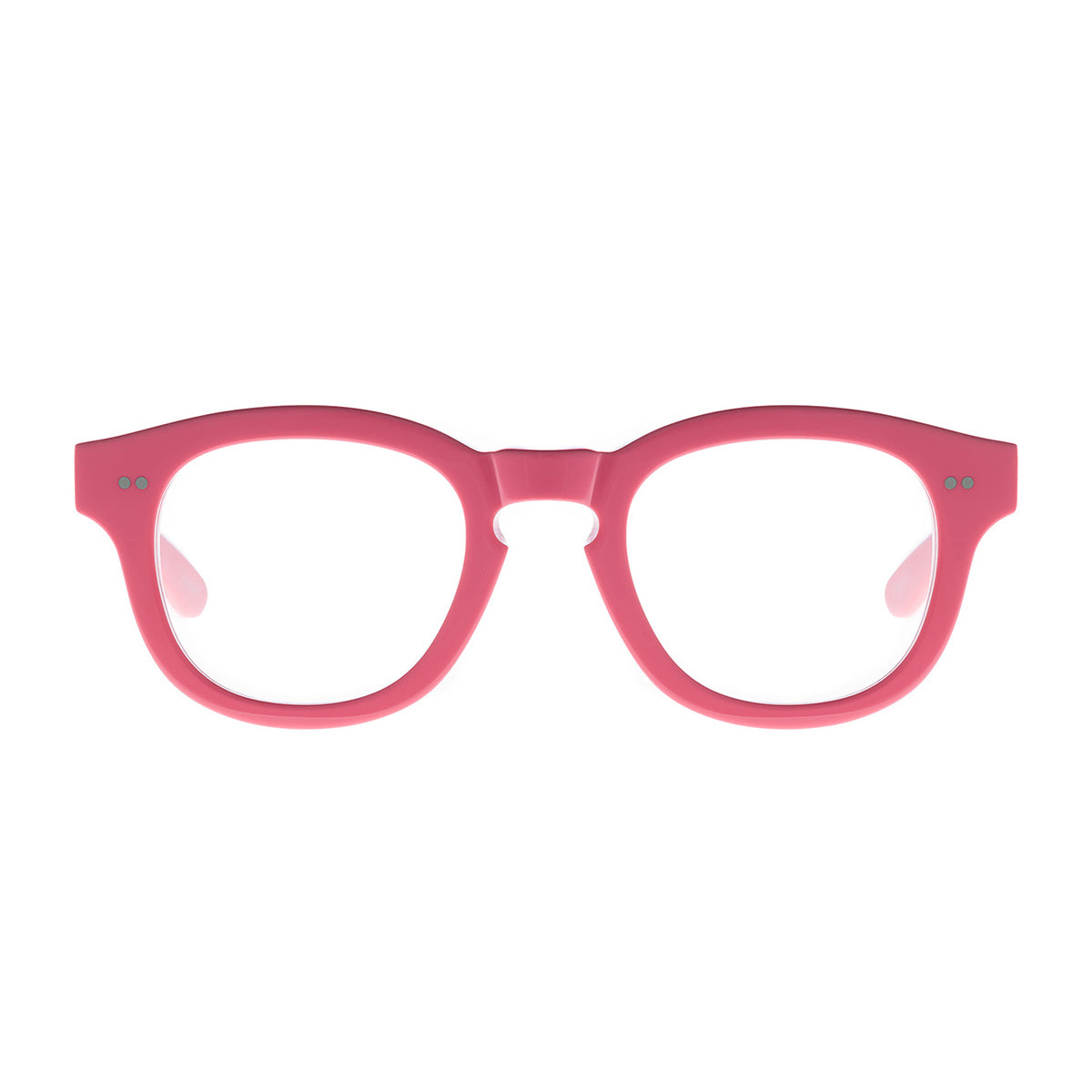 Costantino Toffoli T070 662 Rosa con Clip Acetate Occhiali Da Vista