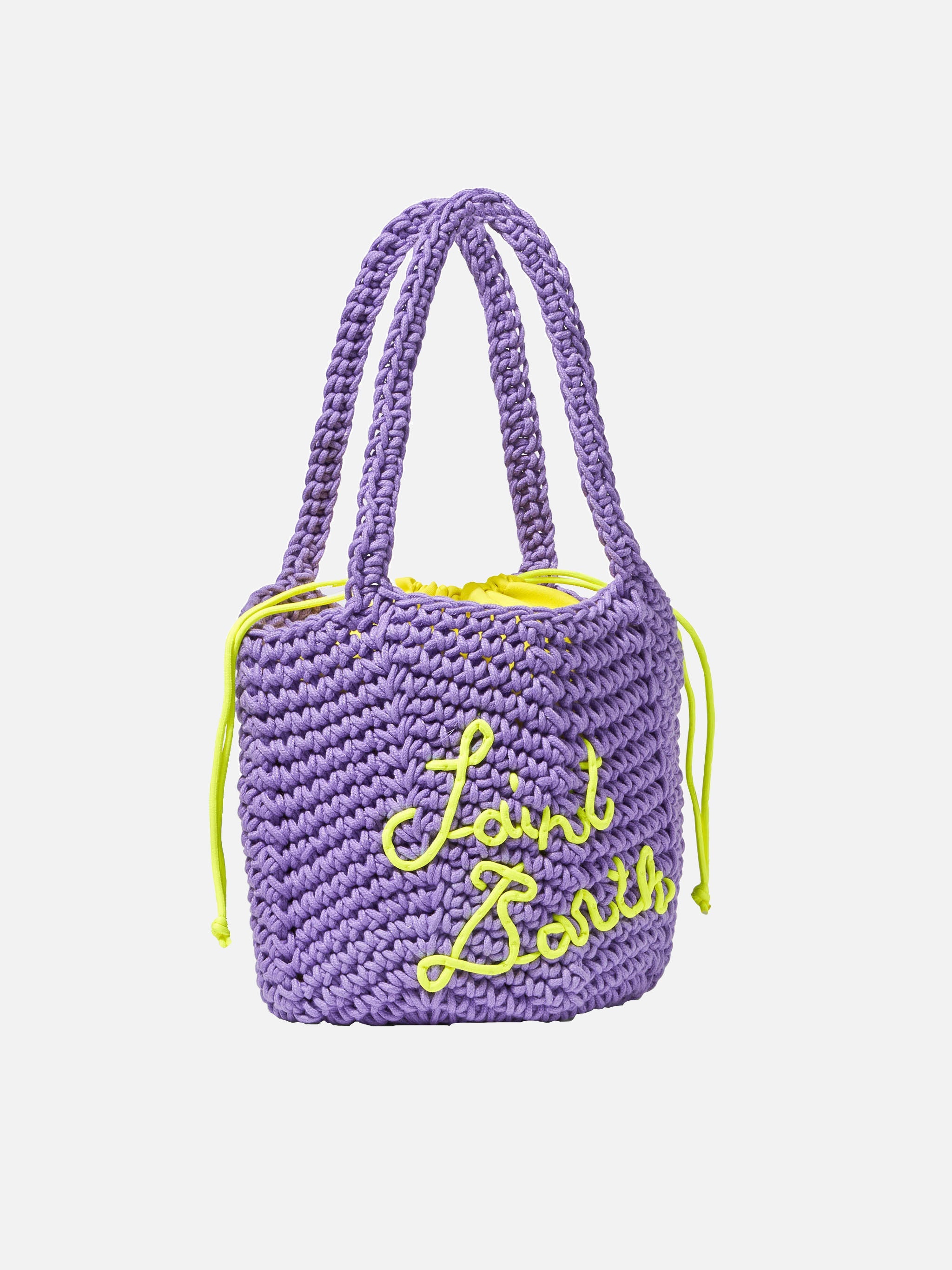 Rope Violet Crochet Shoulder Bag __single__