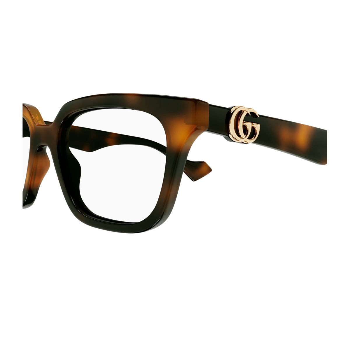 Gucci GG1536O Linea GG LOGO 006 Havana Marrone Acetate Occhiali Da Vista