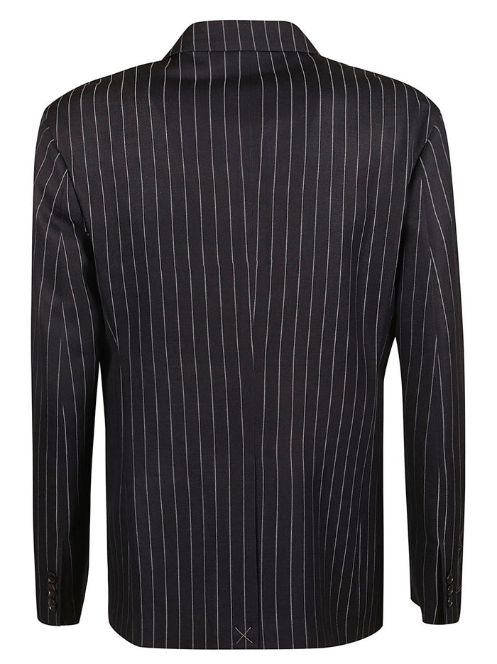 OMEN097S24FAB0034700 Nero Made In Italy wool Polyamide Giacca