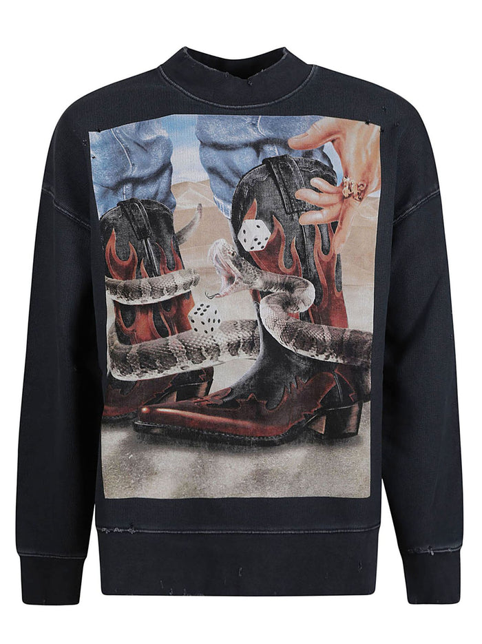 PMBA074R24FLE0011084 Nero Cotton . made In Italy. Maglieria
