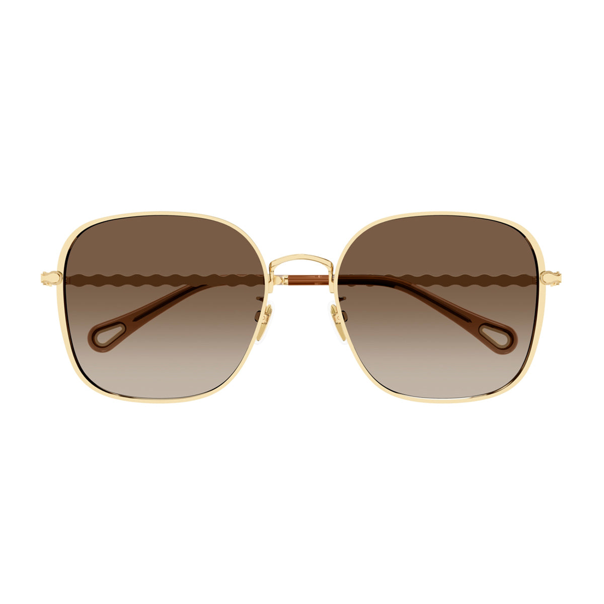 Chloé CH0255SK Linea 003 Gold Brown Oro Metal Occhiali Da Sole