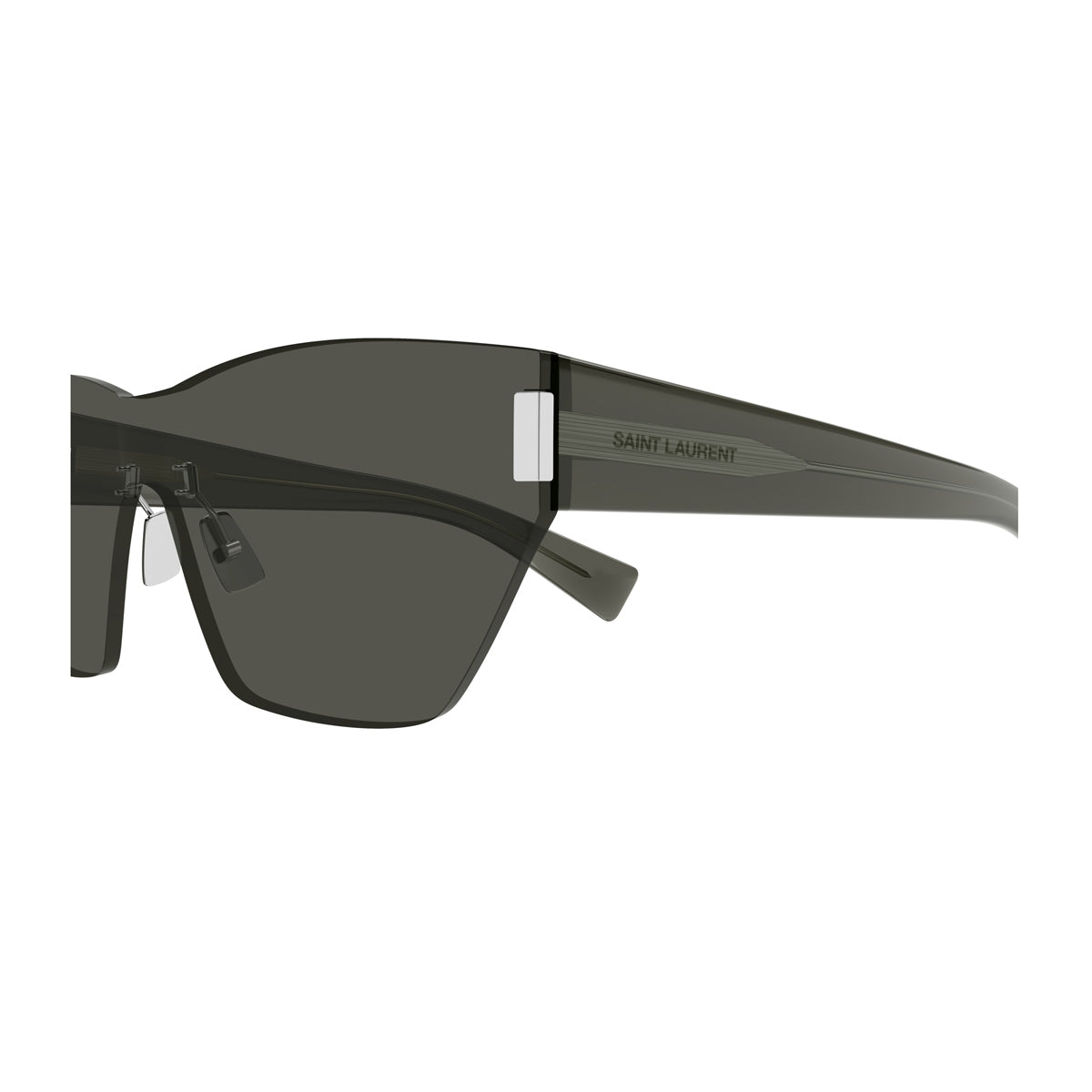 Saint Laurent SL 755 Linea Corner Angle 001 Grey Grigio Nylon Occhiali Da Sole