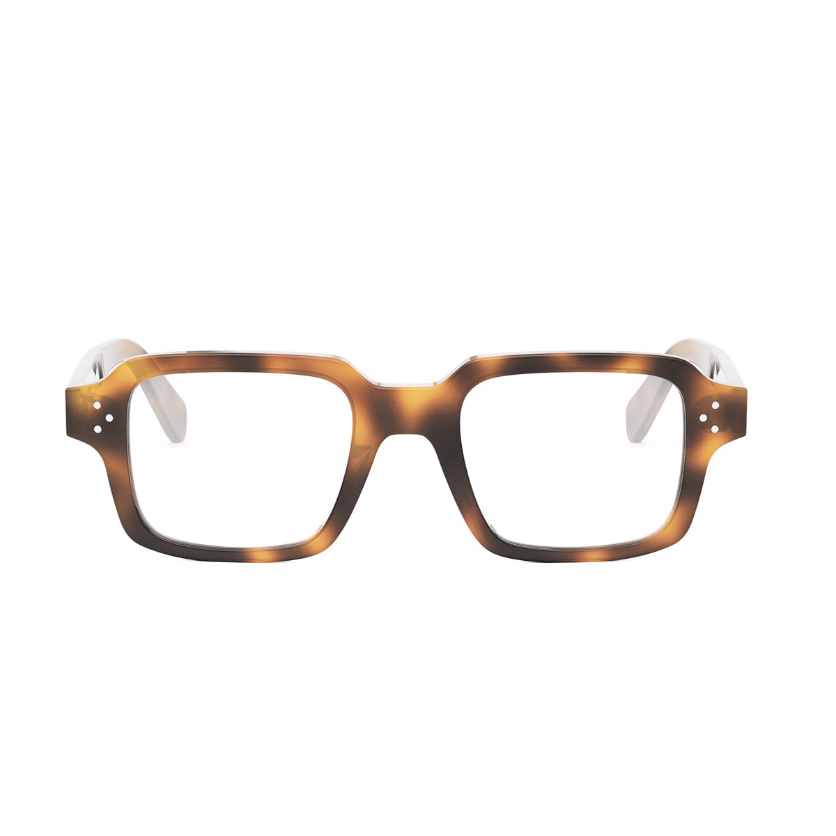 CL50144U Celine 3 Dots HD 053 Light Havana Marrone Acetate Occhiali Da Vista