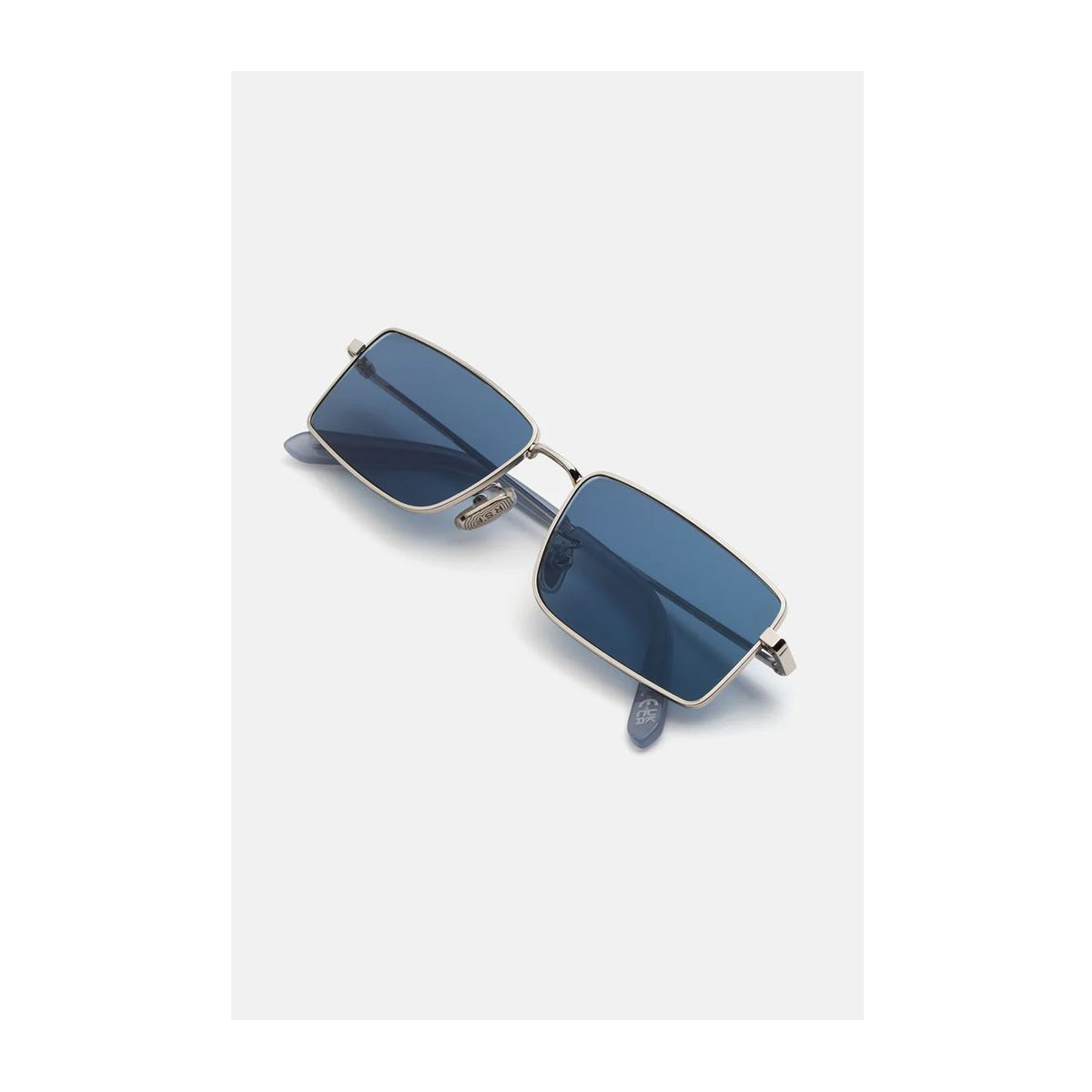Retrosuperfuture CHOPPER LIGHT BLUE Silver Argento Metal Occhiali Da Sole
