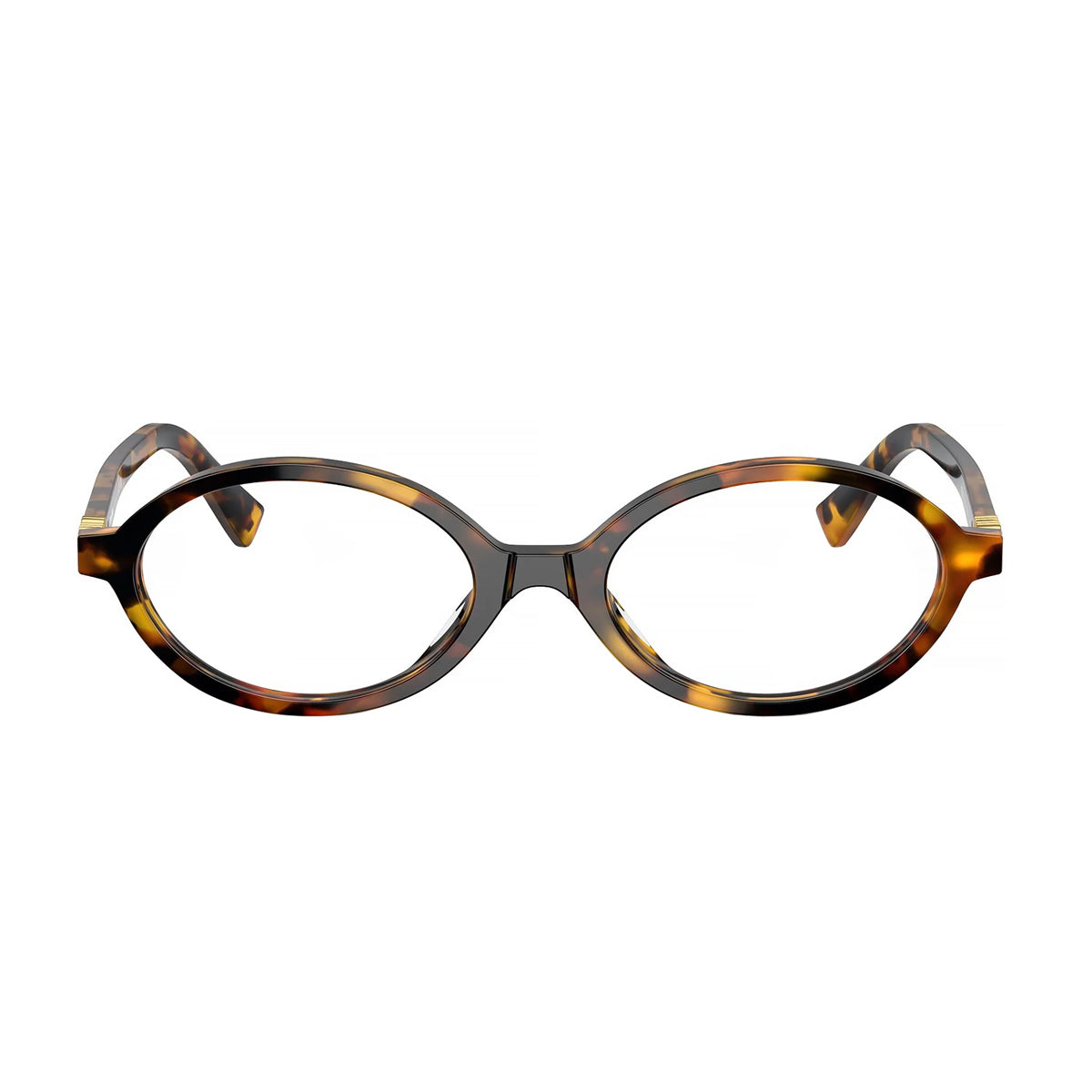 0MU 01XV Miu Regard VAU1O1 Havana Marrone Acetate Occhiali Vista