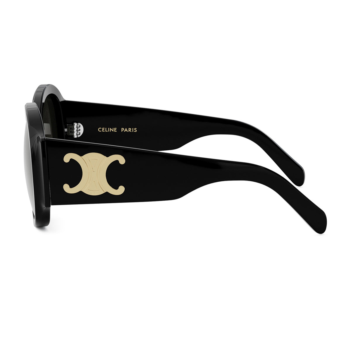 CELINE CL40305U Maxi Triomphe 01A Black Nero Acetate Occhiali Da Sole