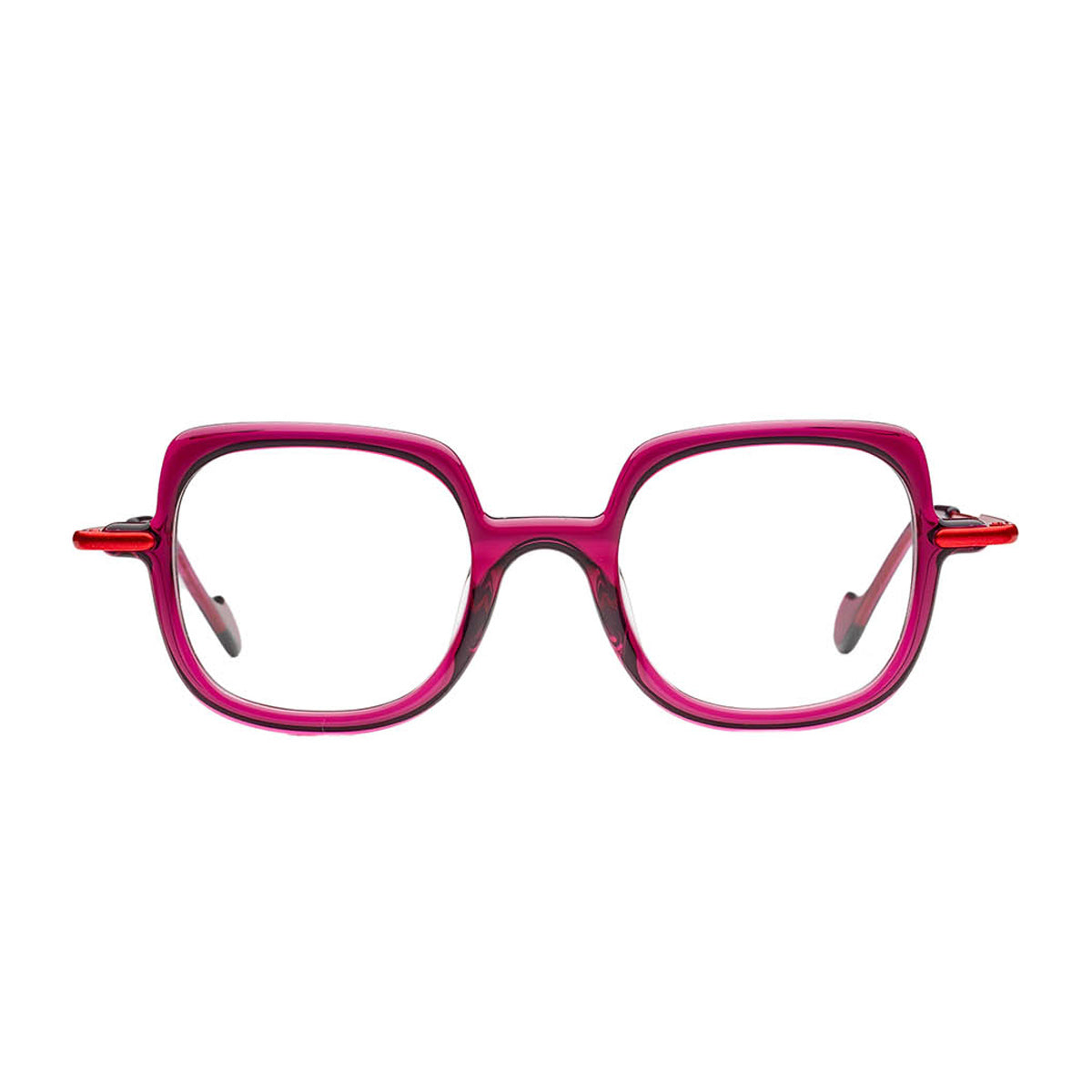 Matttew Cherry 1857 Lampone Rosso Acetate/metal Occhiali Da Vista
