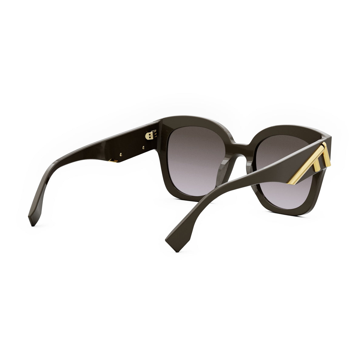 FE40098I Fendi First 48F Marrone Acetate Occhiali Da Sole
