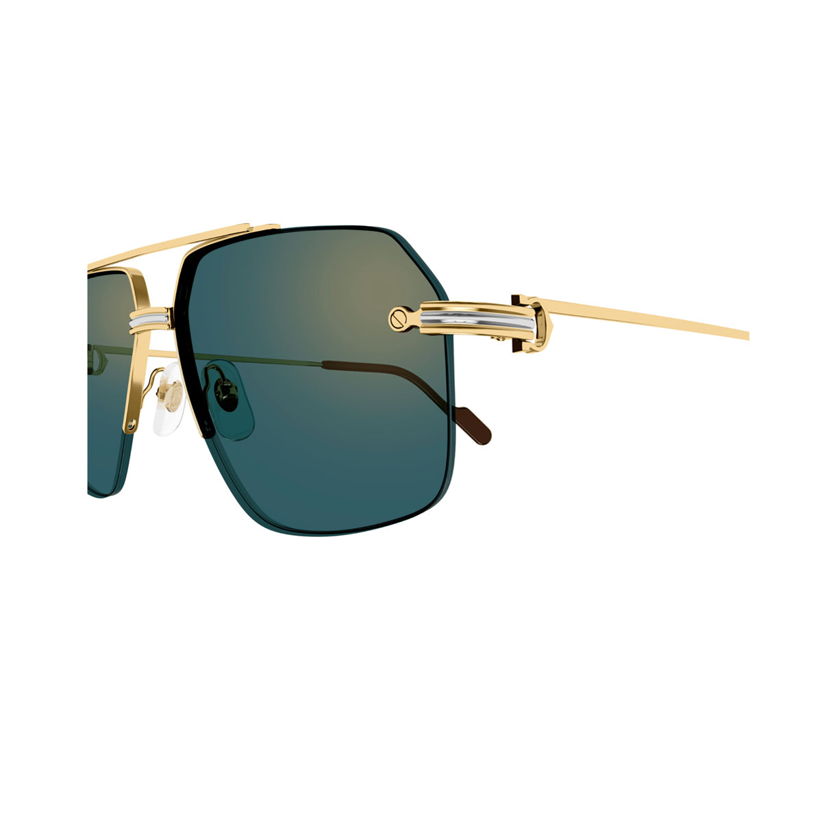 CT0426S Première de Cartier 002 Gold Oro Metal Occhiali Sole