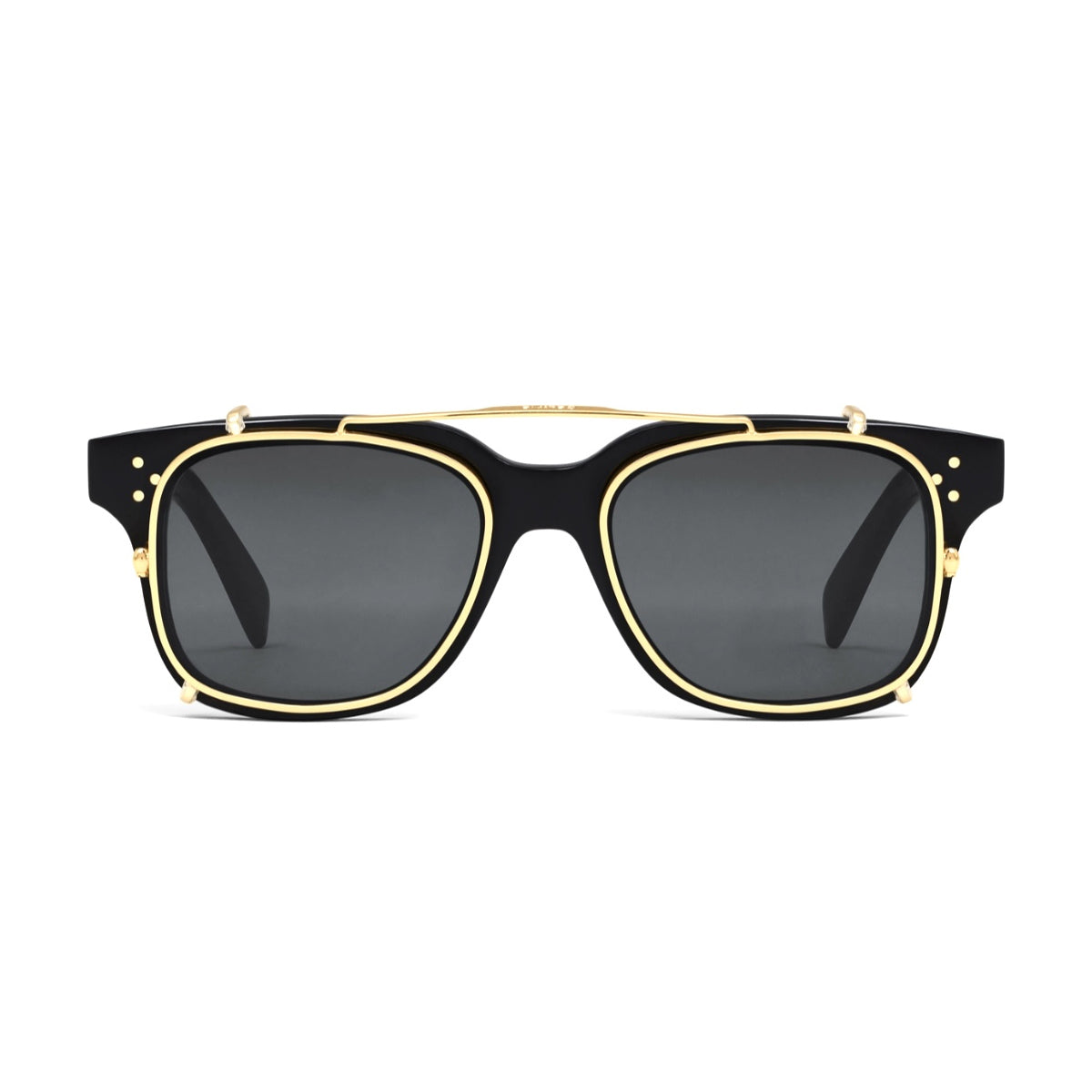 CL40268U-CL 01A Nero Acetate/metal Occhiali Vista